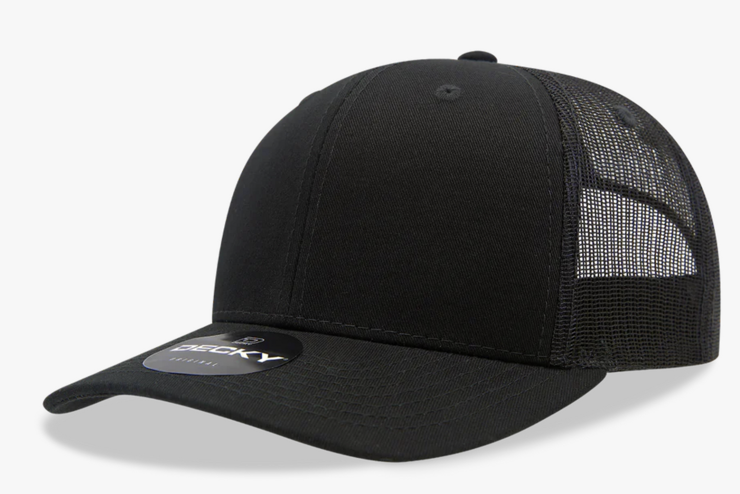 Black Decky 6021 Trucker Hat