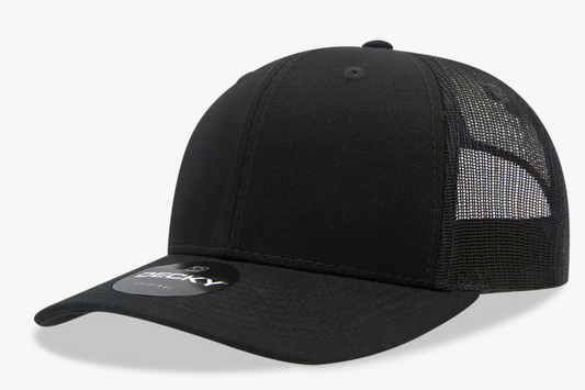 Black Decky 6021 Trucker Hat